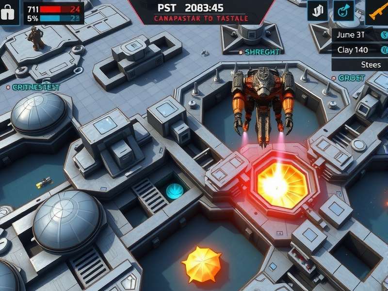 Warpath Destroyer gameplay screenshot showing strategic battle