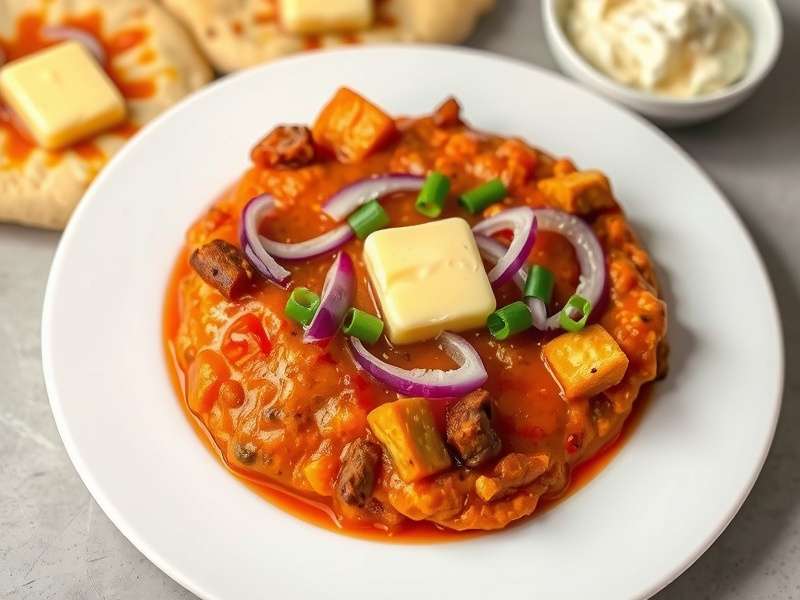 Ingredients for making Pav Bhaji Supreme