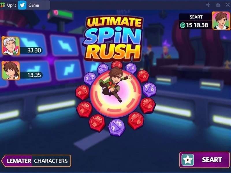 Ultimate Spin Rush Character Selection