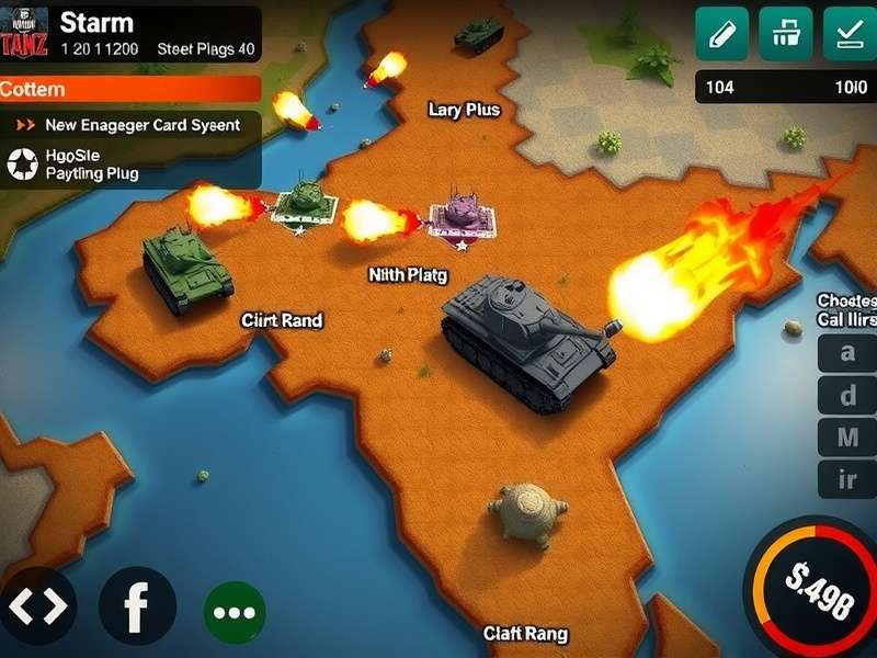Indian Tank Blitz strategic map positioning