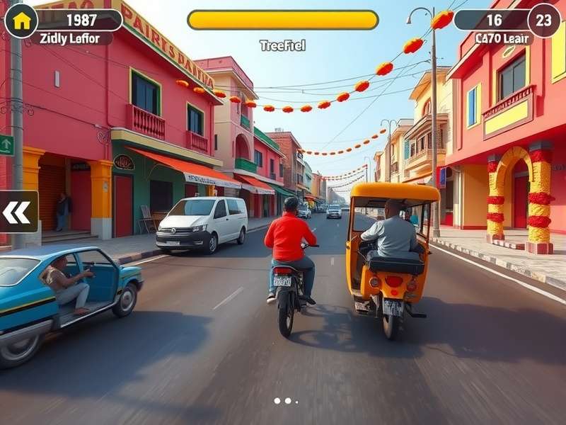 Zippy Zoomer vehicle selection screen showing various Indian vehicles