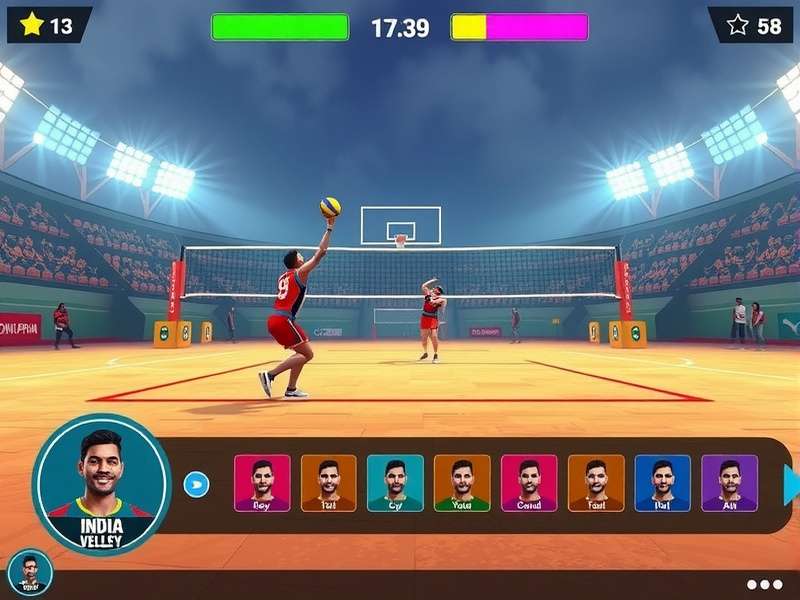 India Volley Peak character customization options