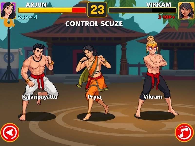 Character Priya - Expert in Silambam