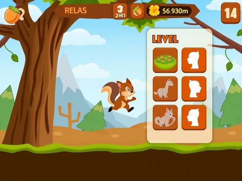 Adventure Nut Run character customization screen