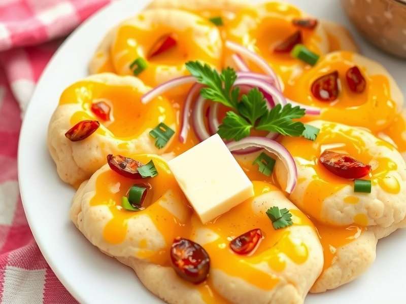 Delicious Pav Bhaji Supreme served with butter and onions