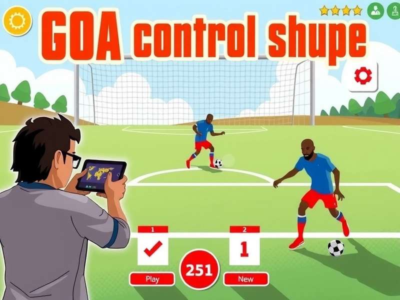 Development team working on Goa Dribble Master