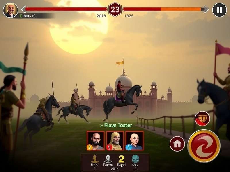 Rana Pratap Mace Legend Game Interface Rana Pratap Mace Legend gameplay interface