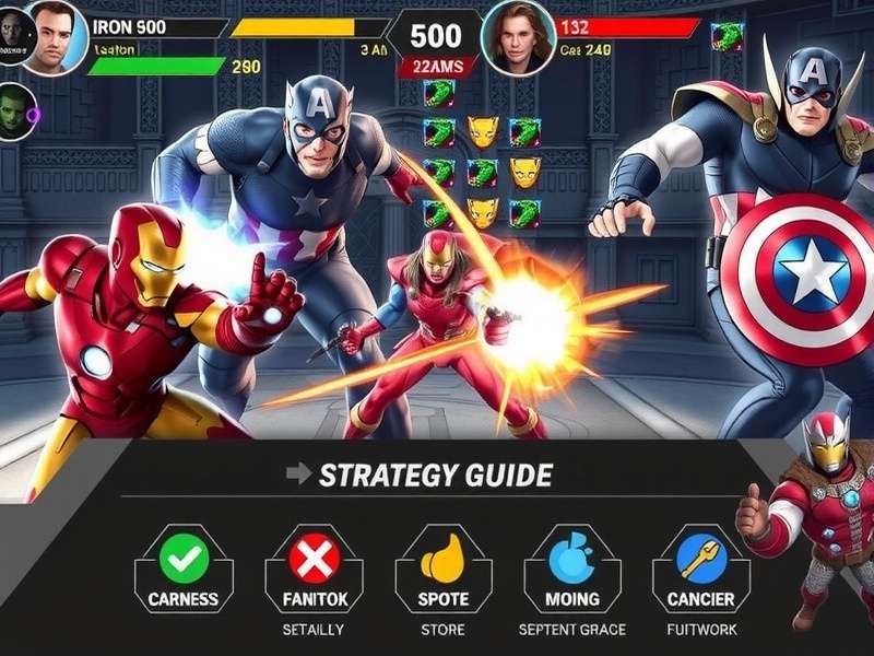 Thor character in Avengers Power Struggle