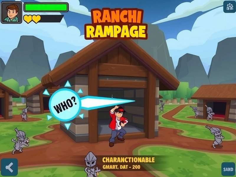 Pojo S Ranchi Rampage character selection screen