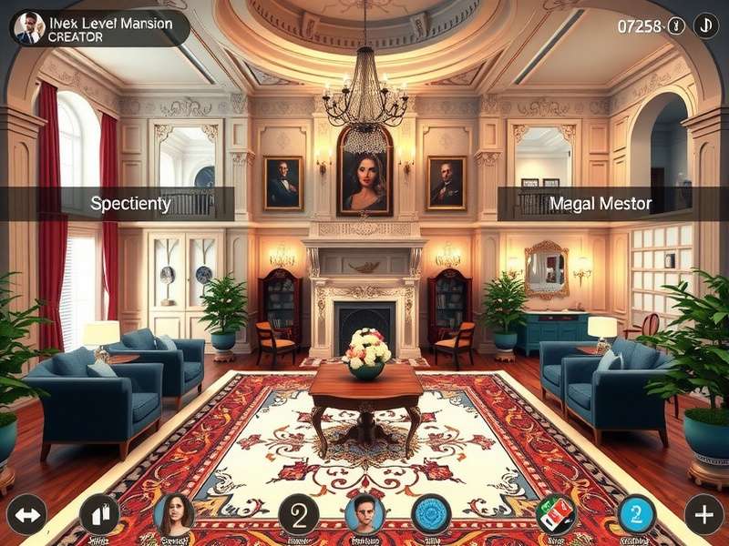 Elegant Mansion Creator development team working on game design