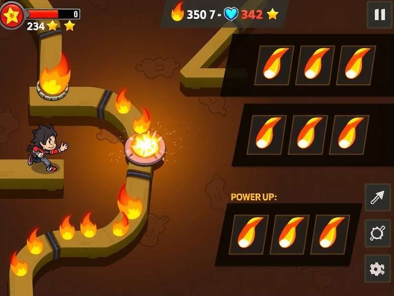 Chilli Thrill Master Gameplay Chilli Thrill Master gameplay screenshot showing character navigating spicy obstacles