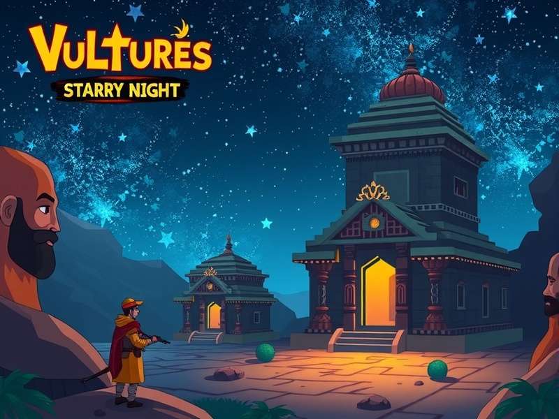 Character artwork showing main characters from Vulture S Starry Night