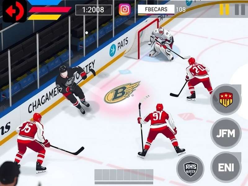 Character progression and skill tree in Elite Finisher Hockey Hero