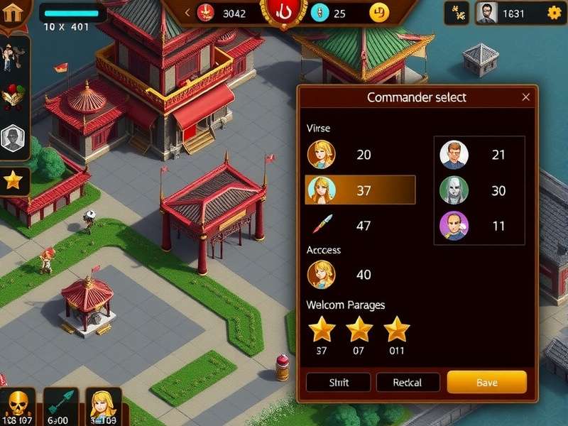 Chilli Realm Conquerors gameplay screenshot showing kingdom management