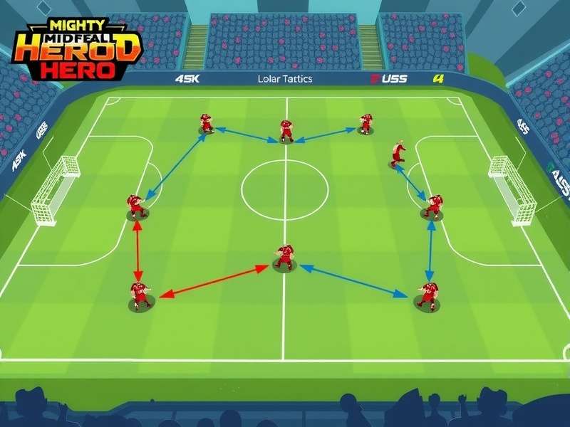Mighty Midfield Hero advanced tactics illustration