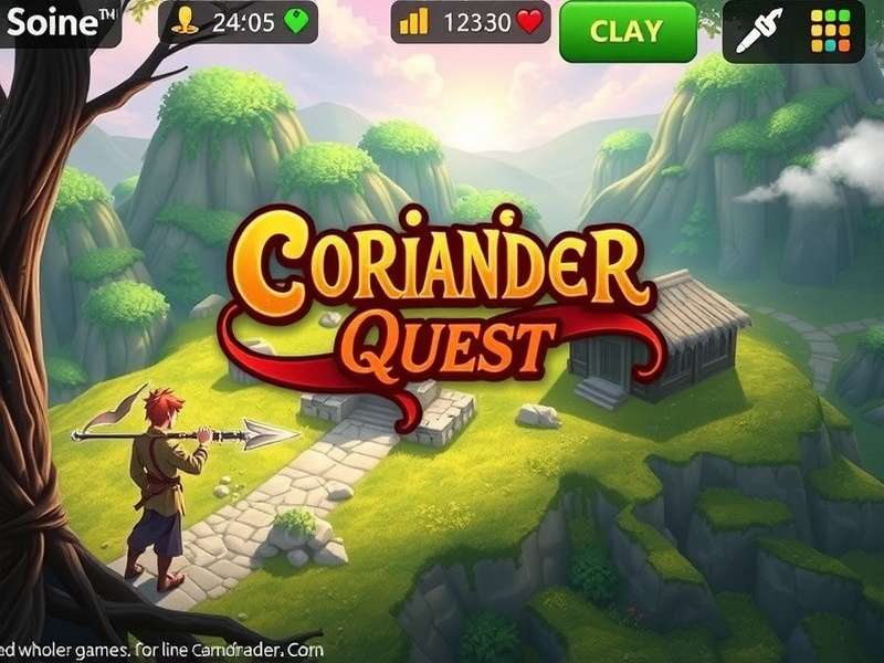 Coriander Quest Legend Gameplay Screenshot