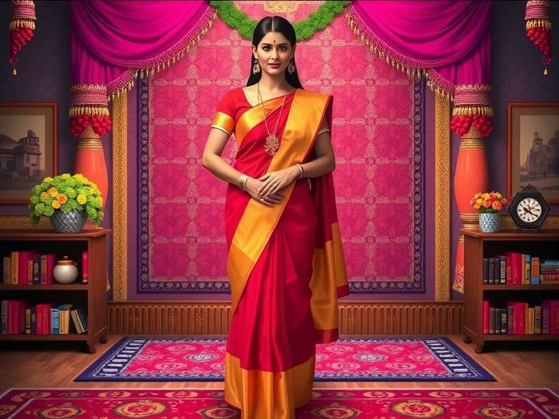 Sari Extravaganza By Tom gameplay showcasing traditional Indian attire