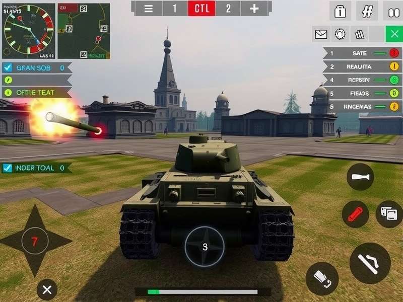 Incredible India Tank control interface and HUD