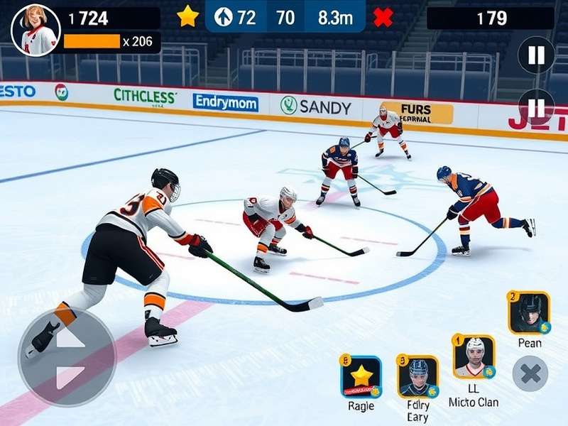 Defensive formation strategies in Elite Finisher Hockey Hero