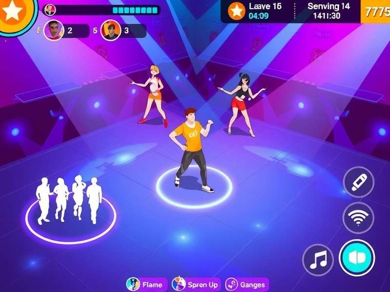 Brilliant Dance Brilliance community event with players dancing together