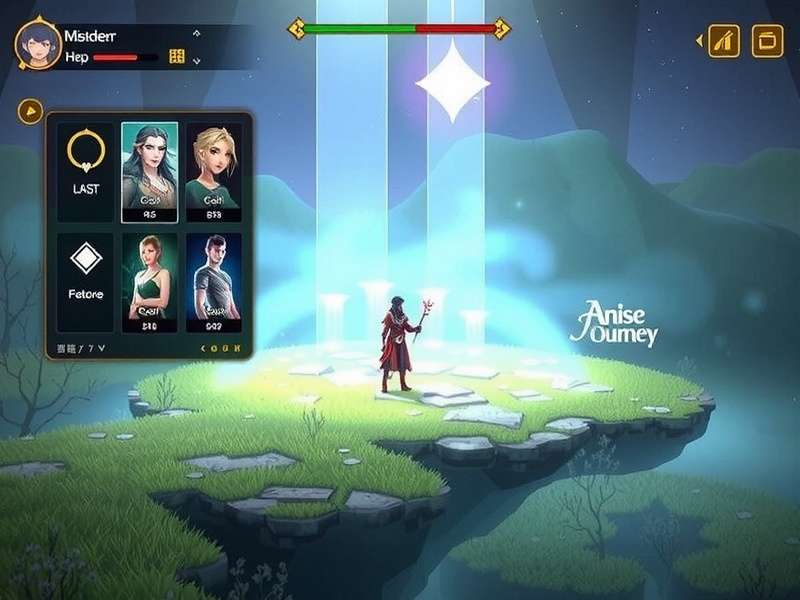 Anise Epoch Journey gameplay screenshot showing character in mystical environment