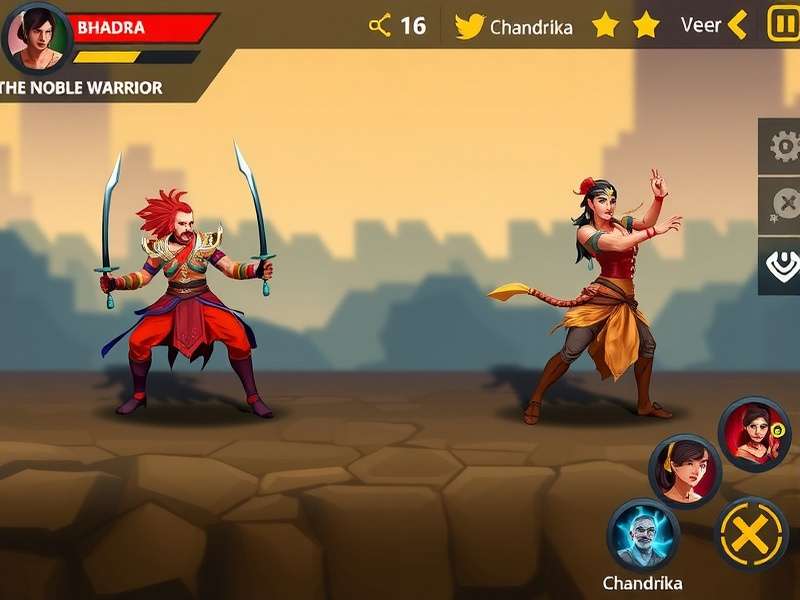Chandrika - The Mystic Dancer character from Haryanvi Battle Beast