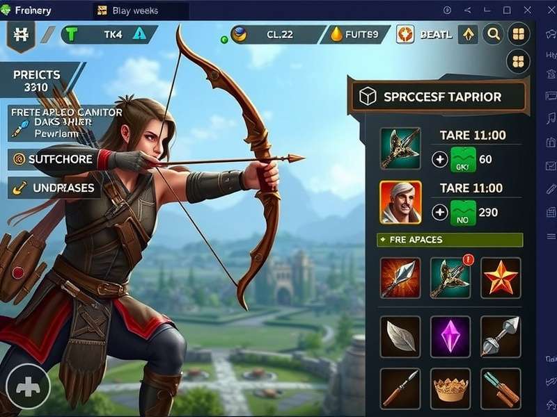 Arrow Warrior development team working on game design