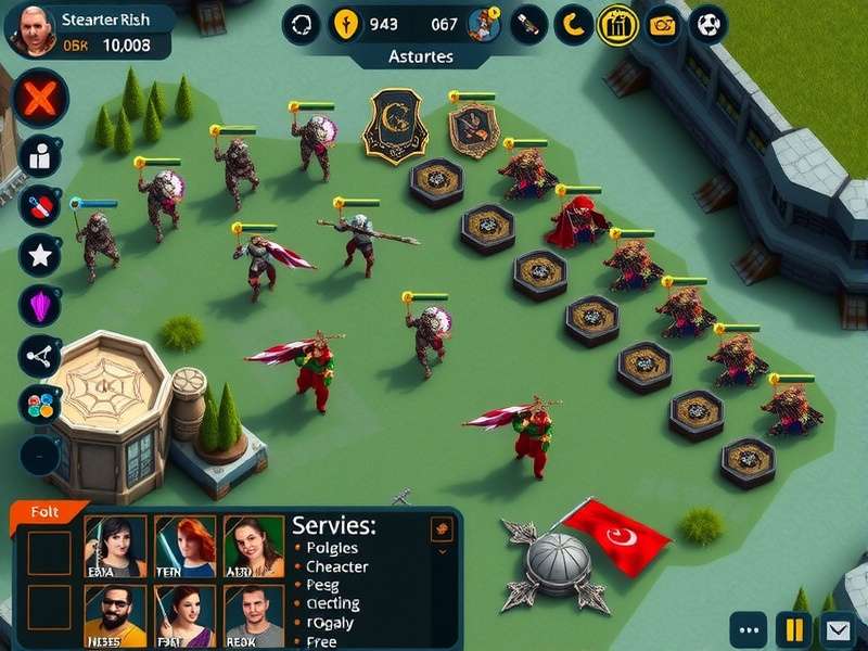 Golconda Mighty Legion Unit Management Golconda Mighty Legion unit management interface