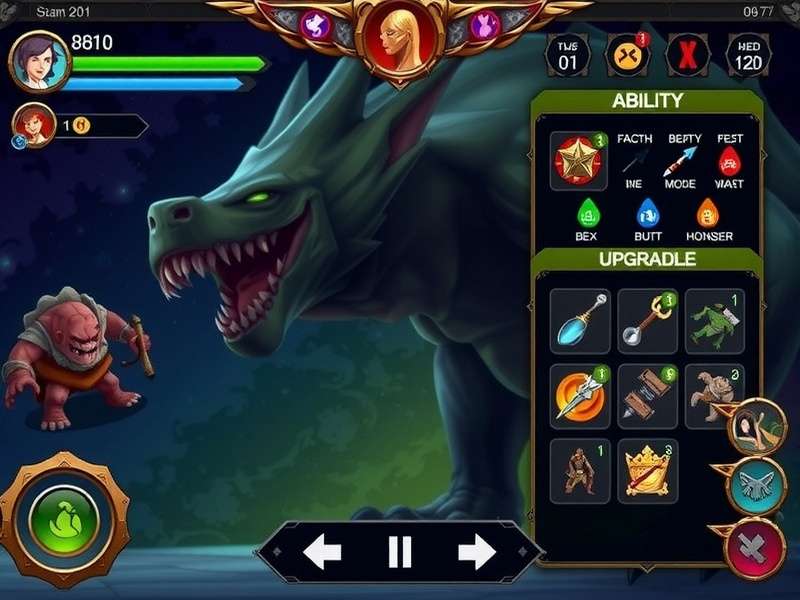 Archero Brave S Challenge ability selection screen