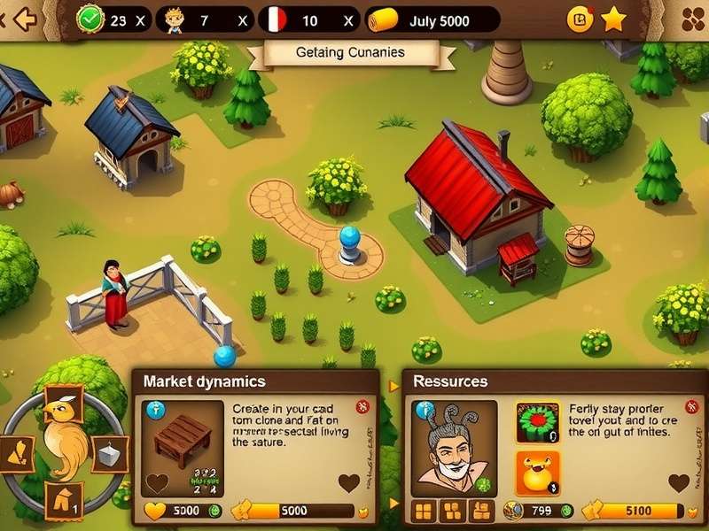 Royal Cumin Saga trading interface showing market dynamics