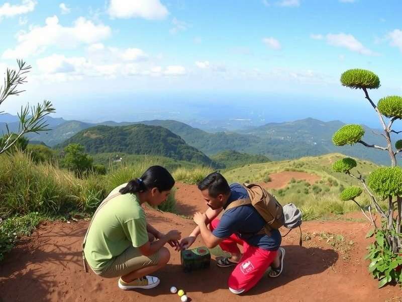 Goa Fleet Foot Trek participants navigating through scenic terrain