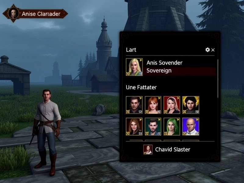 Anise Crusader Sovereign character roster