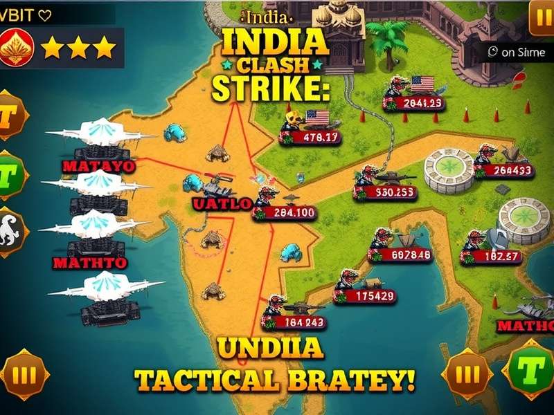 India Clash Tactical Strike advanced strategy illustration
