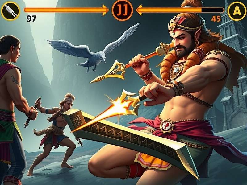 Eternal Shiva Trek story scene with mythological characters