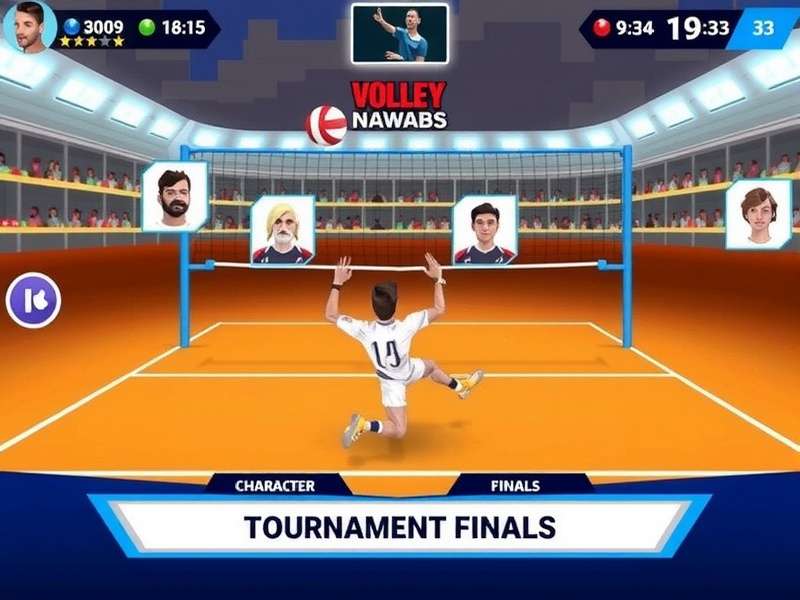 Volley Nawabs Real-time Multiplayer Gameplay Volley Nawabs Multiplayer Action