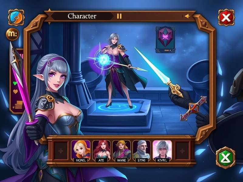 Mace Spellcaster Character Classes and Customization Mace Spellcaster Character Selection