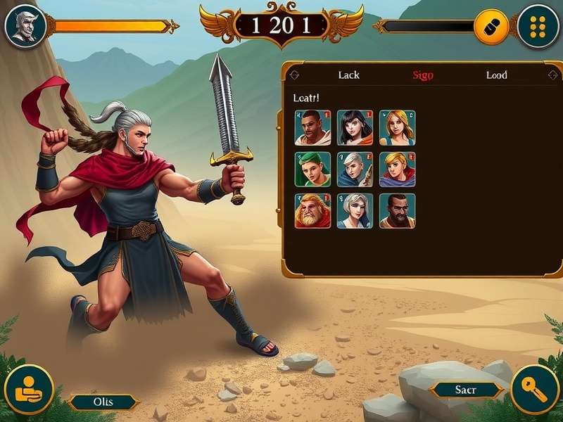 Fearless Conquerors character selection screen