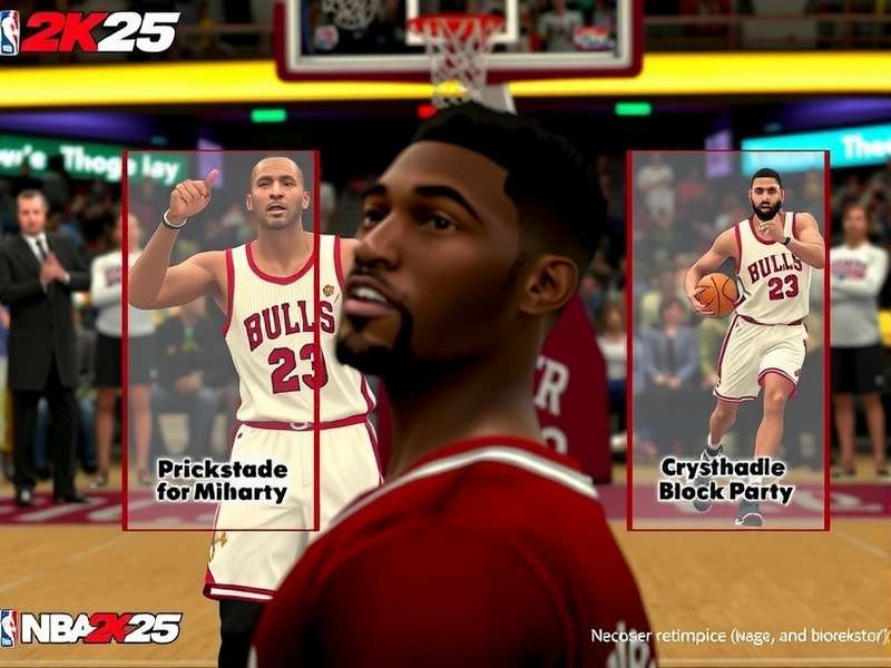 NBA 2K25 Block Party feature showcase