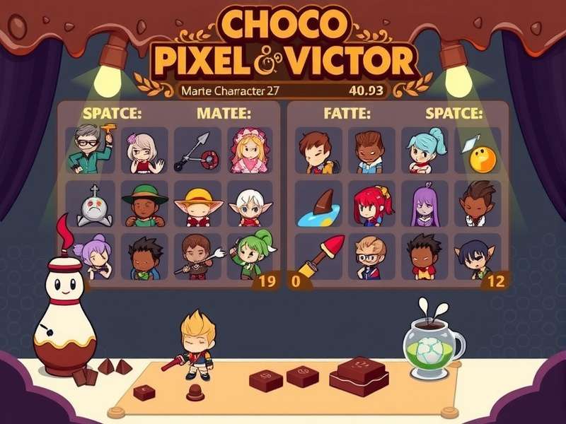 Choco Pixel Victor community tournament event showing competitive gameplay