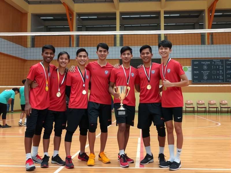 Goa Junior Volley Strikers Alumni Success Goa Junior Volley Strikers alumni players in action at higher levels