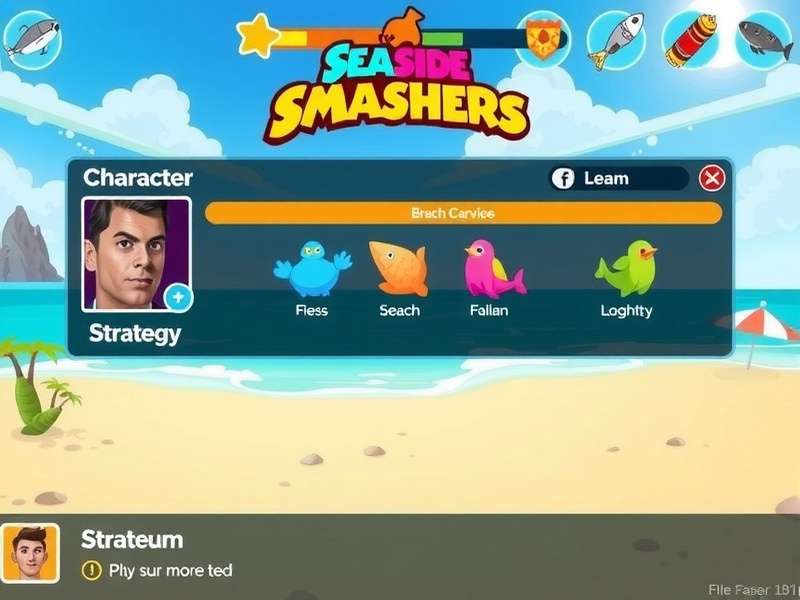 Seaside Smashers competitive match strategy diagram