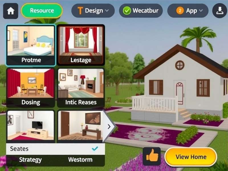 Indian Homescapes Bliss feature showcase with various design options