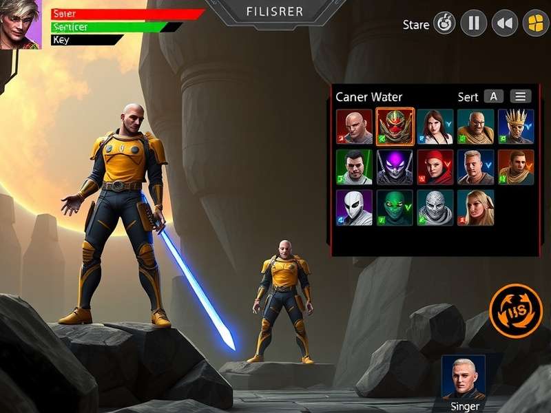 Ginger Sentinel Supreme Character Roster Ginger Sentinel Supreme character selection screen