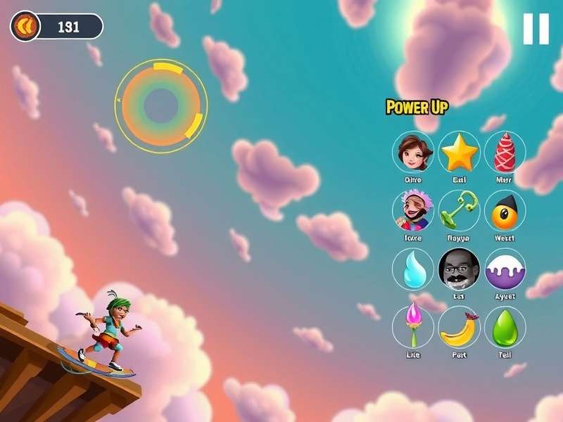 Papri Sky Surfer Character Roster Character roster in Papri Sky Surfer showing diverse Indian representations