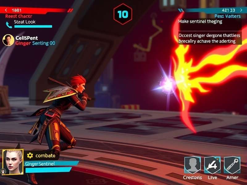 Ginger Sentinel Supreme Combat System Ginger Sentinel Supreme combat interface