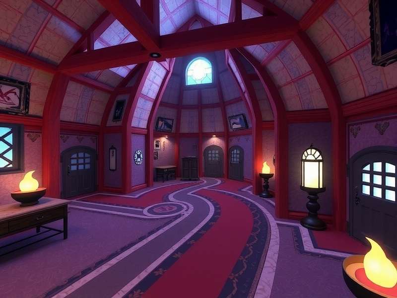 Technical Development of Mystical Dwelling VR Mystical Dwelling VR technical development and optimization process