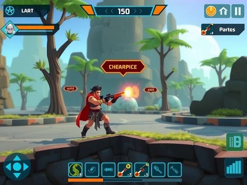 Bolt Burst gameplay screenshot showing character and environment