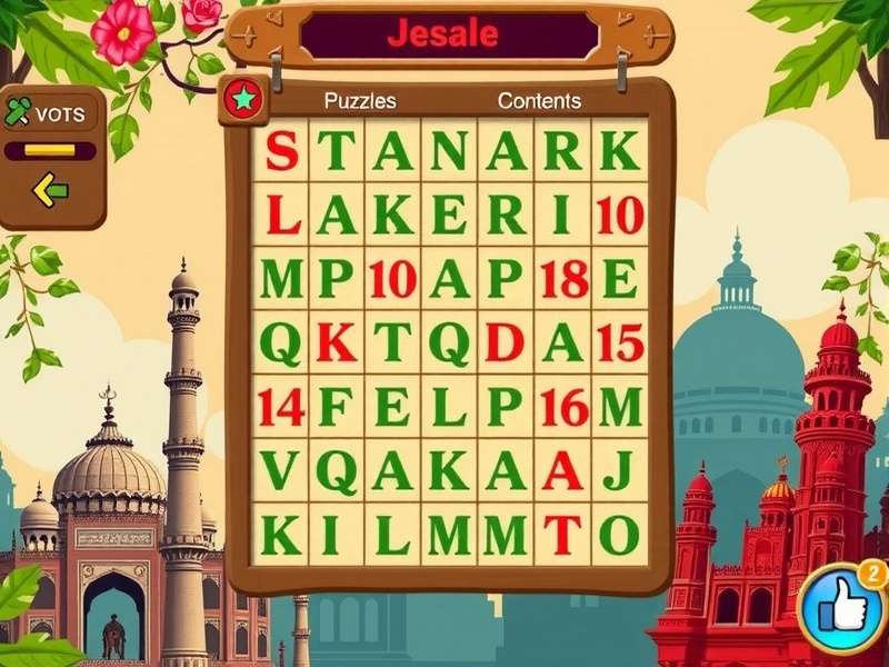Kolkata Puzzle Quest gameplay screenshot showing puzzle interface