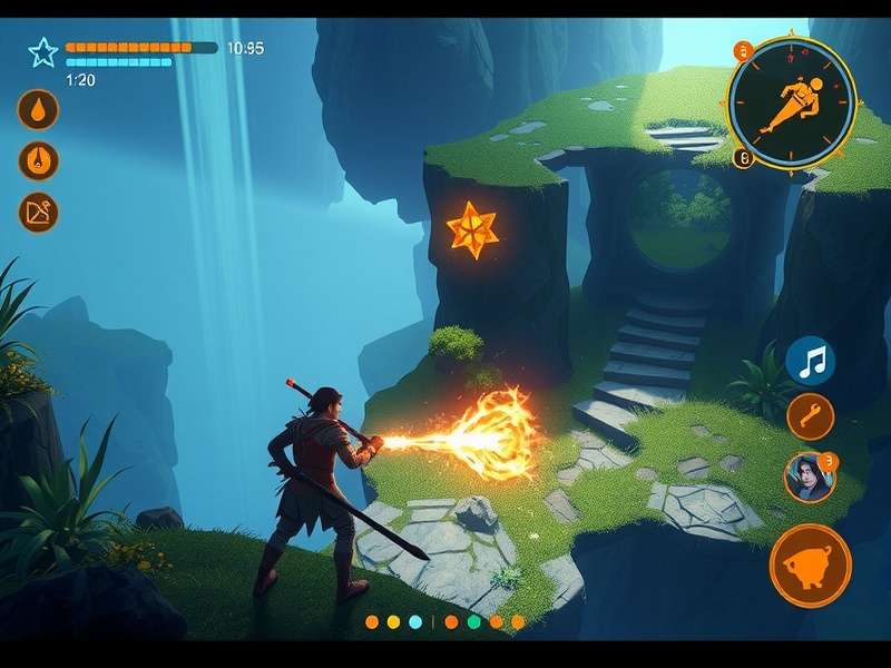 Anise Explorer S Odyssey - Mystical Gameplay Environment Anise Explorer S Odyssey gameplay screenshot showing protagonist in mystical environment