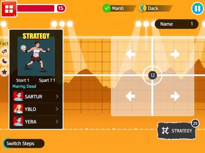 Swift Volley Crew Character Roster Swift Volley Crew character selection screen
